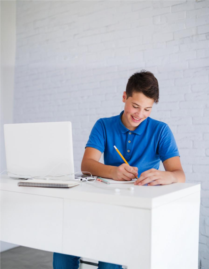 Bild: Schüler bei Mathe Nachhilfe